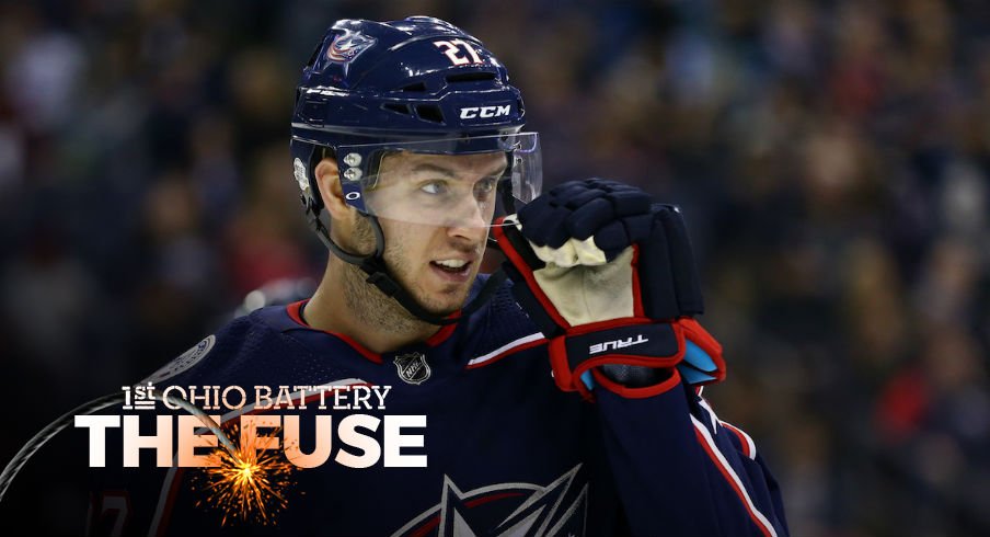 Blue Jackets defenseman Ryan Murray