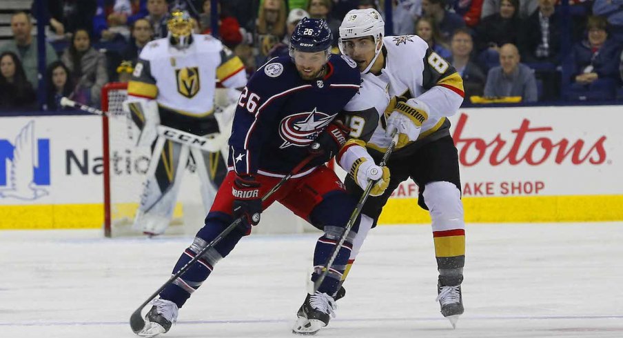 Blue Jackets forward Thomas Vanek