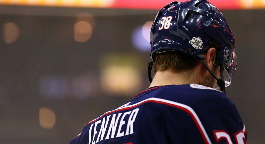 Blue Jackets forward Boone Jenner