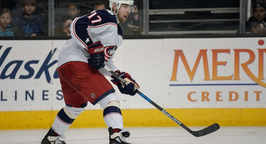 Blue Jackets center Brandon Dubinsky