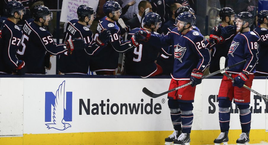 Blue Jackets forward Thomas Vanek