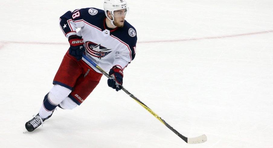 Blue Jackets center Pierre-Luc Dubois