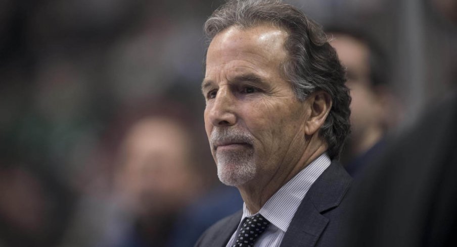 Blue Jackets head coach John Tortorella