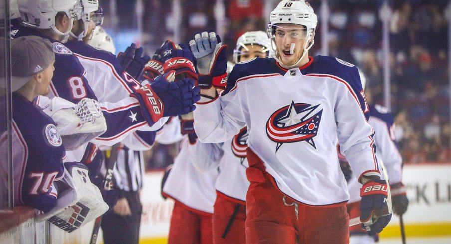 Blue Jackets center Pierre-Luc Dubois