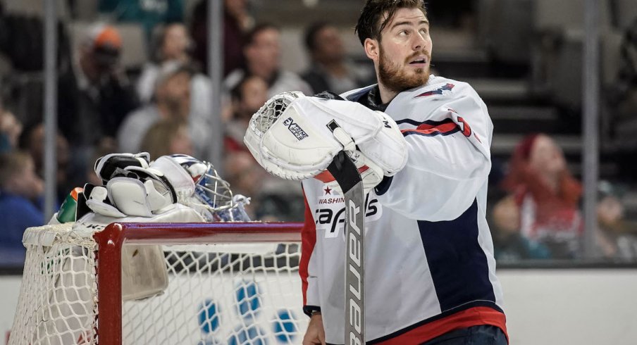 Washington Capitals goaltender Philipp Grubauer.