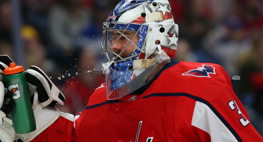 Washington Capitals goaltender Philipp Grubauer.