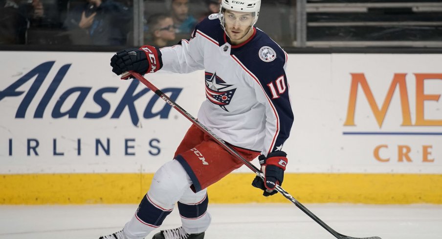 Blue Jackets center Alexander Wennberg