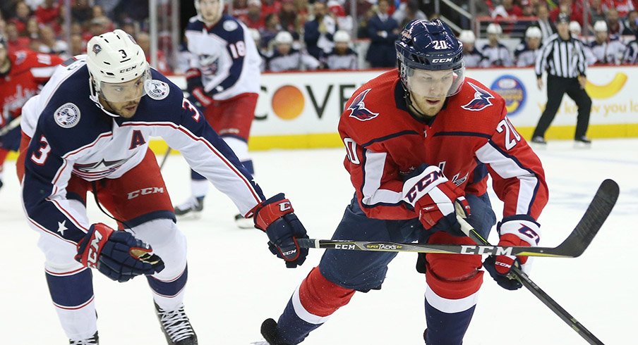 Seth Jones leads all NHL players in time on ice in the postseason.