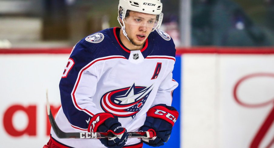 Blue Jackets forward Artemi Panarin