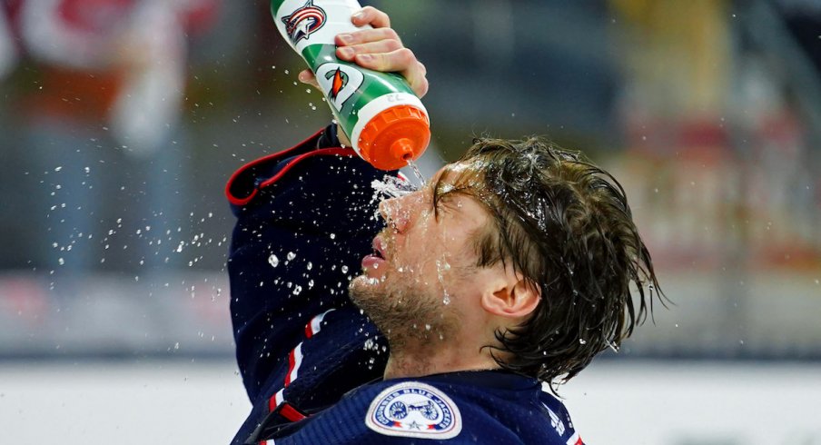 Blue Jackets goaltender Sergei Bobrovsky 