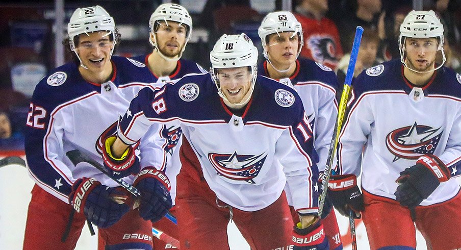 Pierre-Luc Dubois' first career hat trick makes the list of the top Columbus Blue Jackets moments of the season