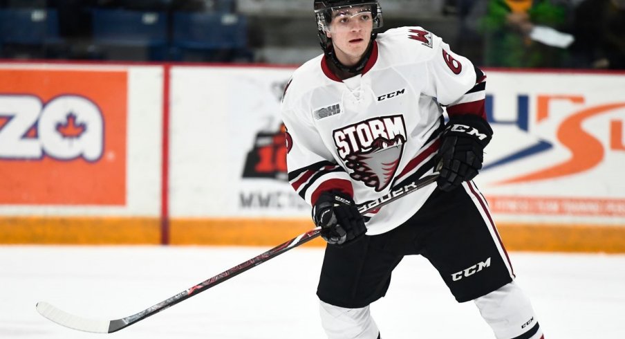 NHL Draft eligible defenseman Ryan Merkley