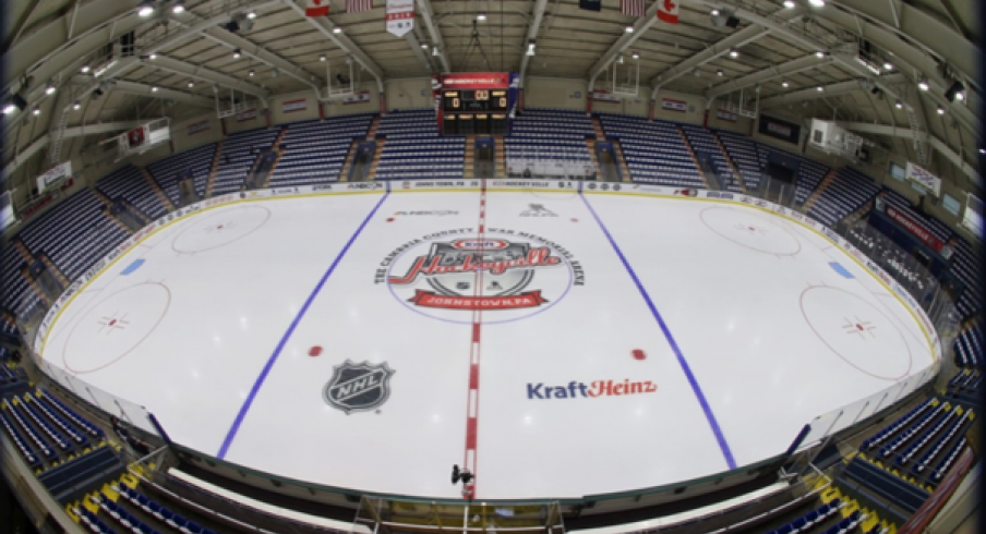 Kraft Hockeyville will be in Clinton, New York and they will host the Blue Jackets and Sabres