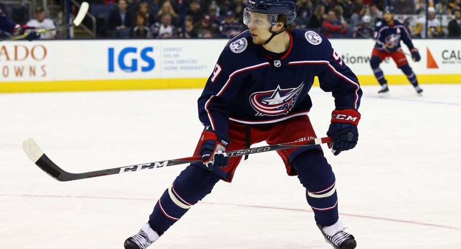 Columbus Blue Jackets forward Artemi Panarin