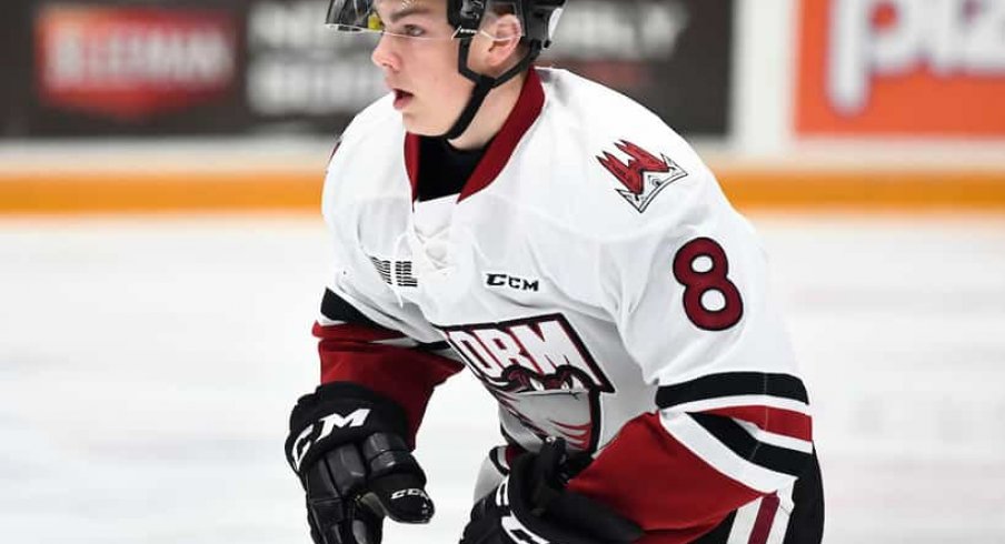 Cam Hillis, a potential steal in the middle rounds of the 2018 NHL Draft.