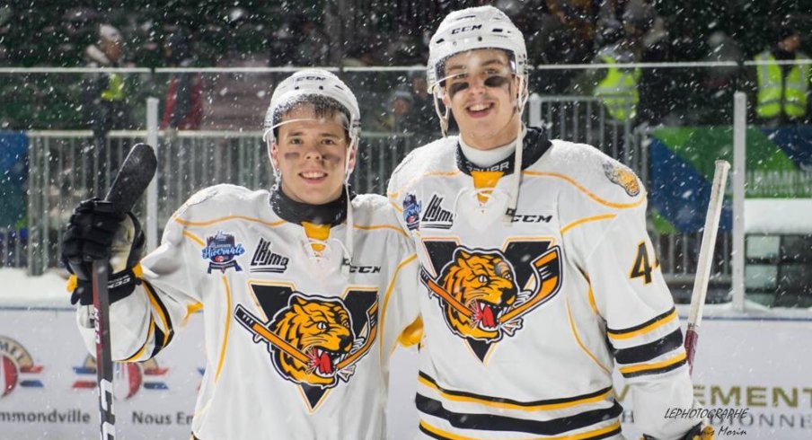 Vitali Abramov and Maxime Comtois, two players who made big jumps this season