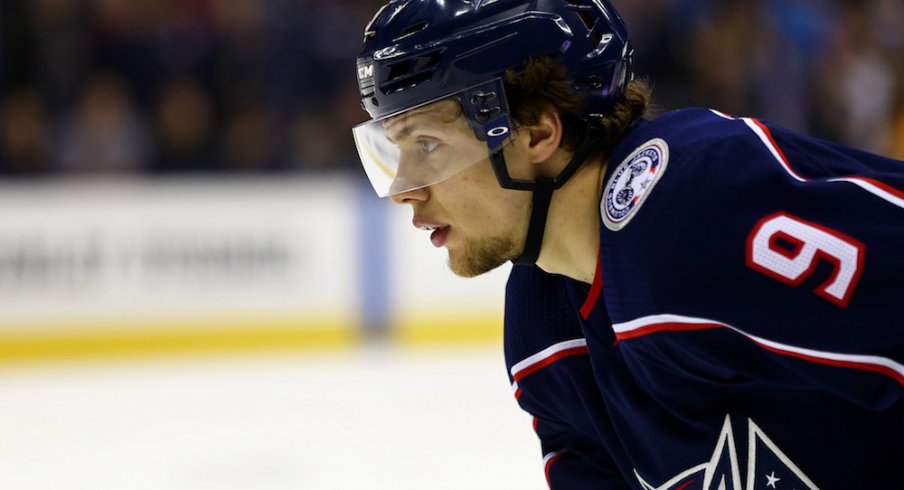 Columbus Blue Jackets forward Artemi Panarin