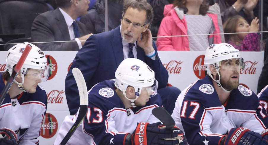 Blue Jackets coach John Tortorella