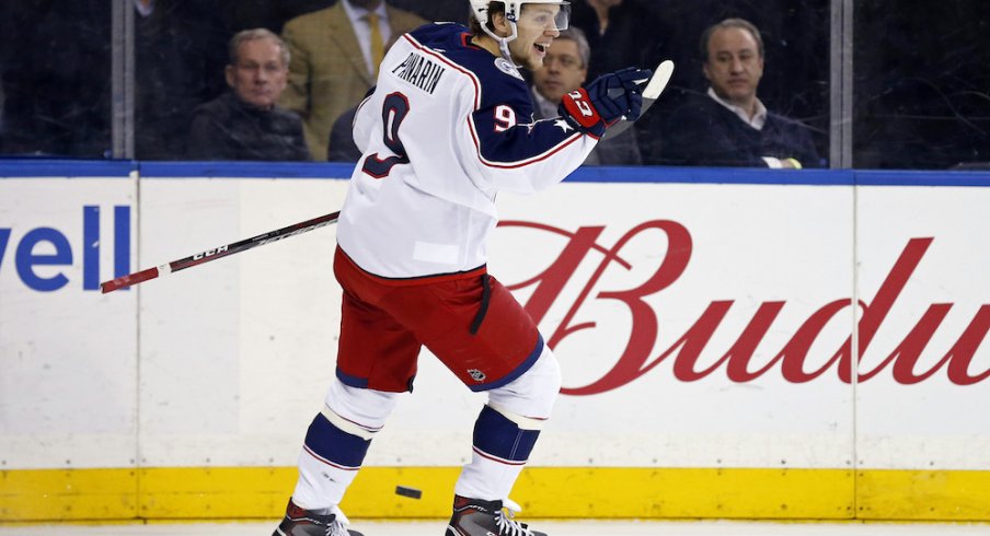 Columbus Blue Jackets forward Artemi Panarin.