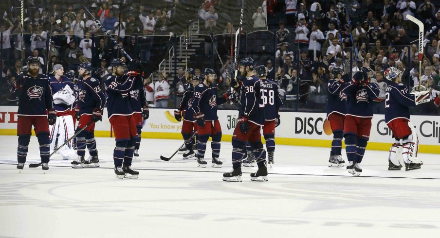 The Blue Jackets finished this past season with a 6-3 loss to the Washington Capitals