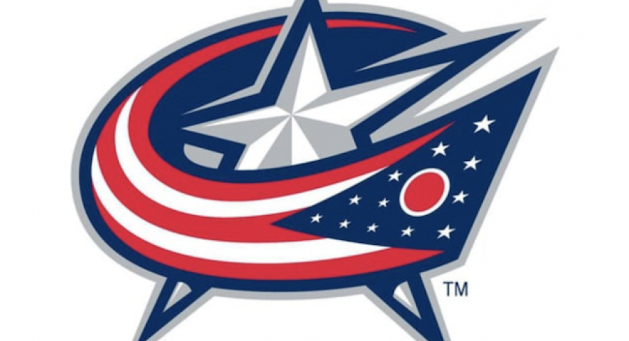 Columbus Blue Jackets primary logo, which Deadspin doesn't like.