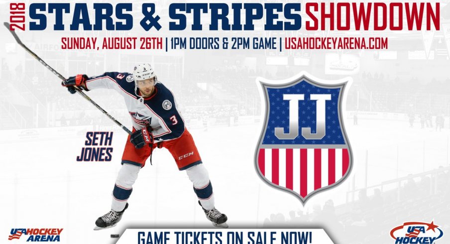 Seth Jones has been added to the Stars & Stripes Showdown roster. 