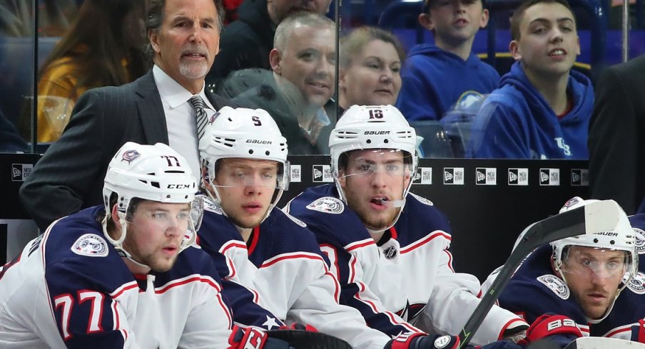 John Tortorella behind the bench 