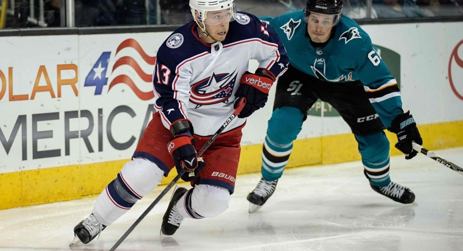 Cam Atkinson is currently second on the Blue Jackets in points with 11, and tied for first with six.