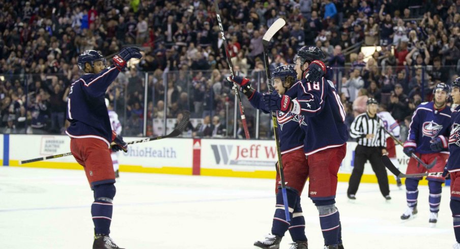 The Columbus Blue Jackets have scored five power play goals in four games, nearly the same amount of power play goals they scored in their 14 games prior.