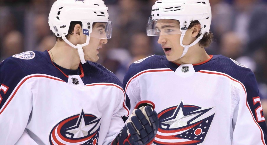Lukas Sedlak and Sonny Milano have both been on the bubble between the Columbus Blue Jackets and the Cleveland Monsters for a few years now.
