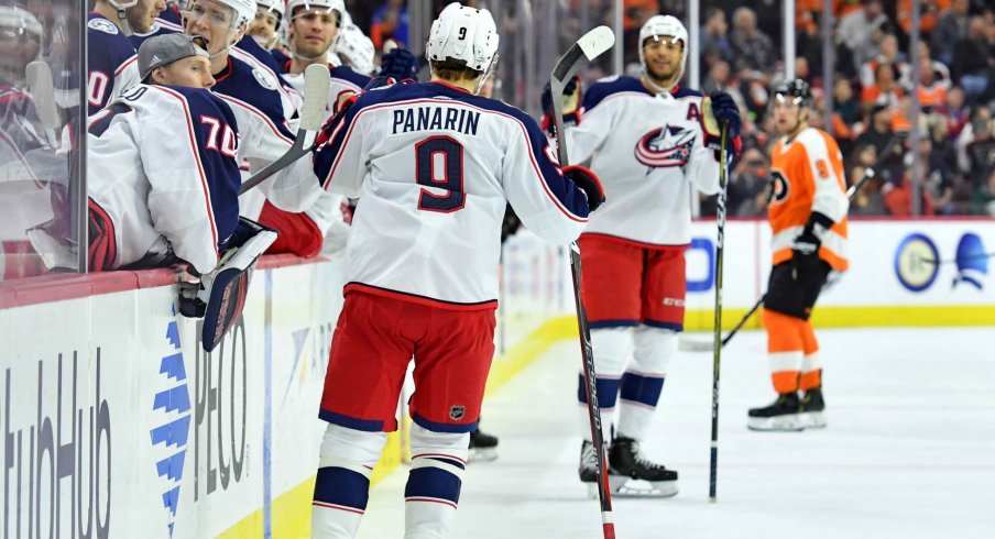 Artemi Panarin is second on the Columbus Blue Jackets in points with 29, with 22 of those points being assists.