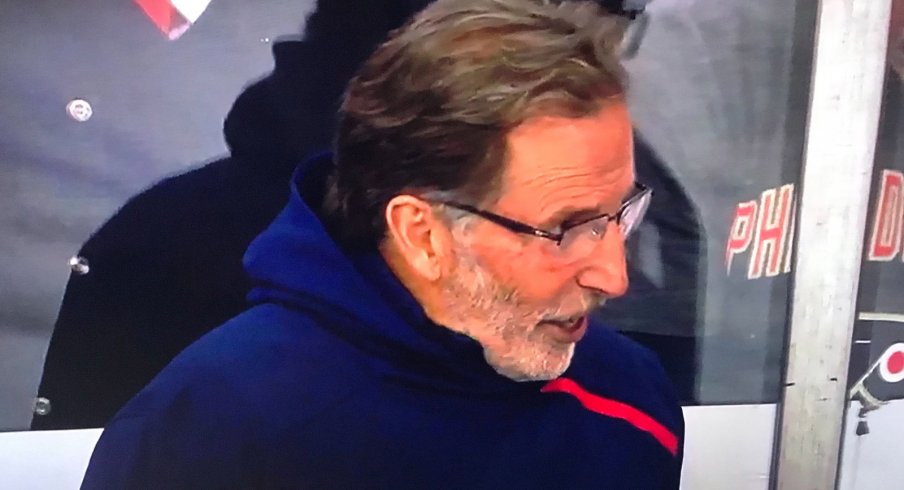 John Tortorella's hoodie is the fashion statement of the millennium. 