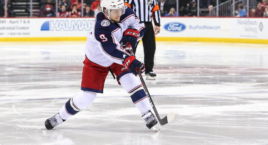 Artemi Panarin returns to the lineup tonight after missing Monday night's game against the Vegas Golden Knights.