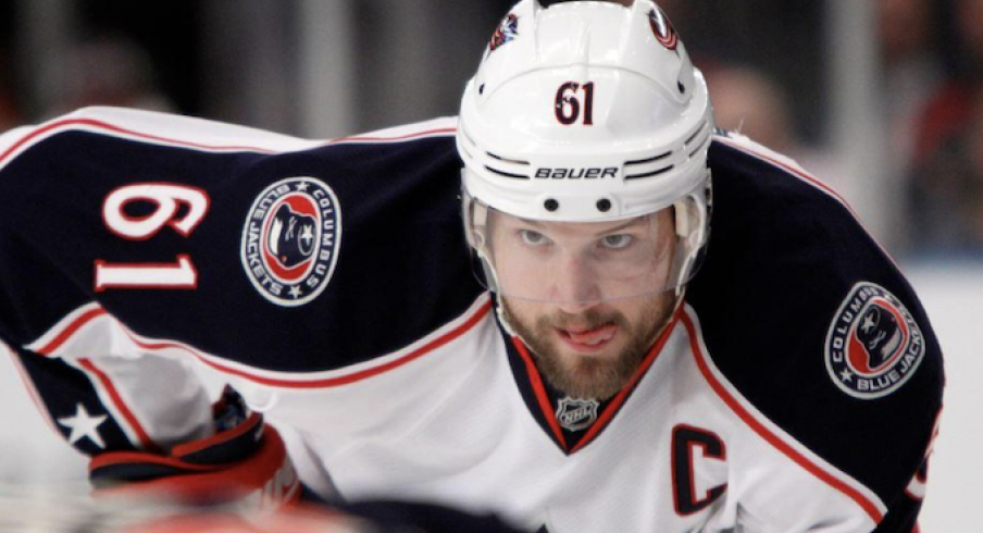 Former Columbus Blue Jackets captain Rick Nash.