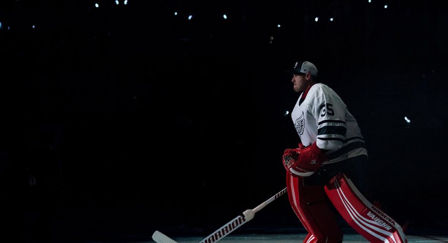 Jimmy Howard represented the Atlantic Division at the NHL All-Star Game.