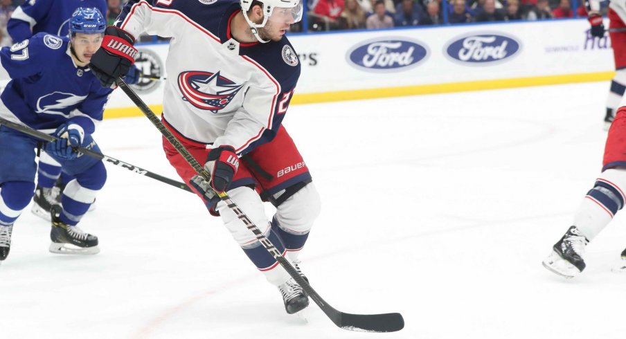 Ryan Murray officially eclipsed 100 career points as a member of the Columbus Blue Jackets in a 5-2 win over the Chicago Blackhawks on Saturday night.