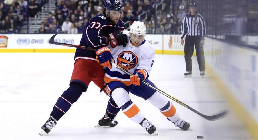 The Blue Jackets will face the New York Islanders two mores times before the end of the season. 