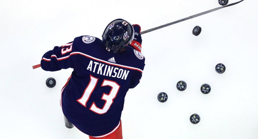 Cam Atkinson is also on his way to breaking his own point record for a single season. He needs just two more to break his record of 62, also set in 2016-2017.
