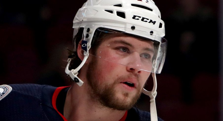 Josh Anderson now has 100 career points for the Blue Jackets, and currently has a career high for points in a season with 35.