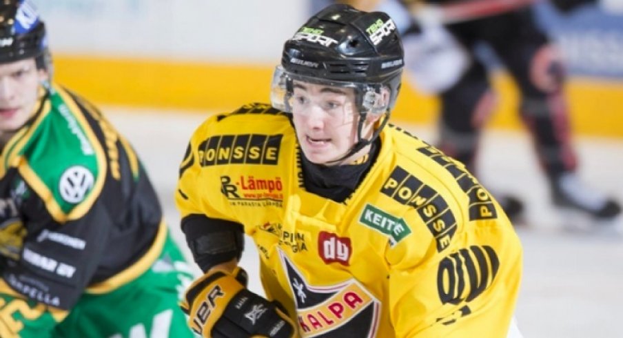 Alexandre Texier may be headed over to North America after a solid year with the KalPa in Liiga.