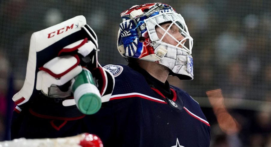 Sergei Bobrovsky is injured at the worst time for the Blue Jackets. 