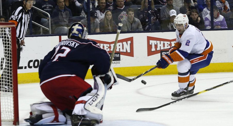 Columbus Blue Jackets goaltender Sergei Bobrovsky.