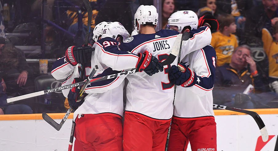 The Columbus Blue Jackets are rolling…