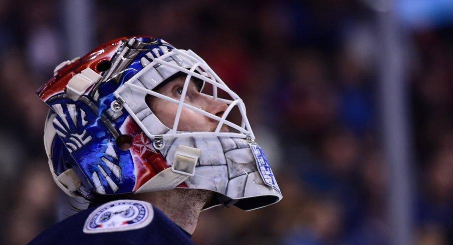 Columbus Blue Jackets goaltender Sergei Bobrovsky.