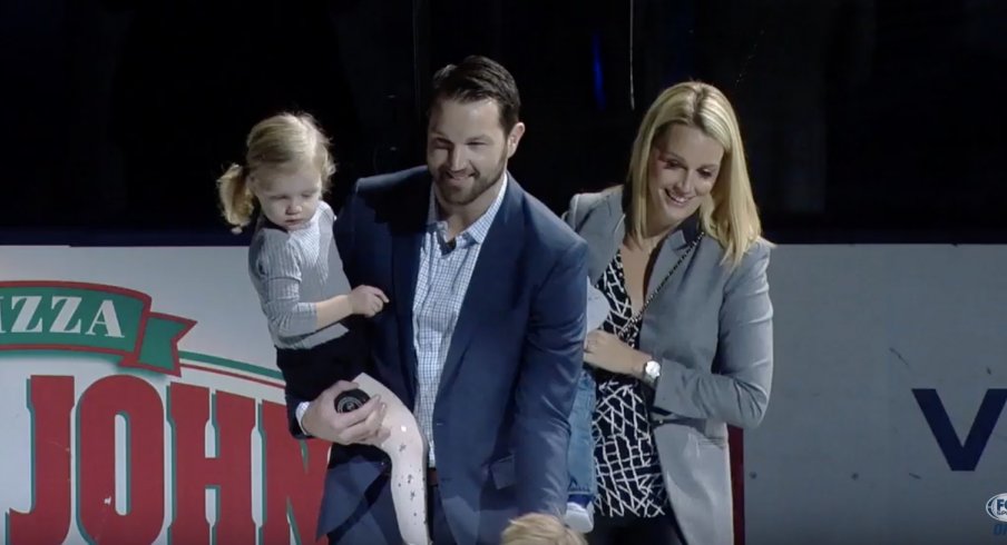 Rick Nash got the whole family involved for a special puck drop in Columbus  - Article - Bardown