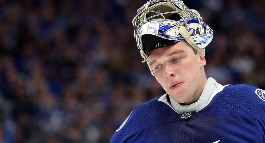 Andrei Vasilevskiy has been a shell of himself during the Tampa Bay Lightning Columbus Blue Jackets series. 