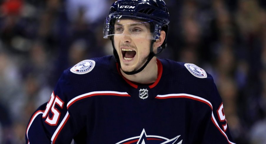 Matt Duchene has scored four power play goals for the Columbus Blue Jackets this postseason.