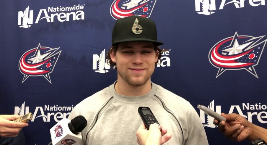 Anderson Talks About his Season with the CBJ