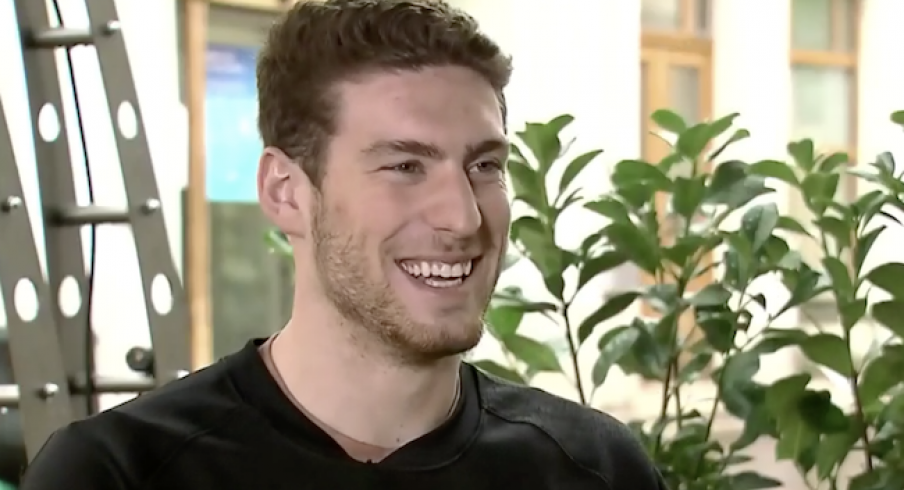 Columbus Blue Jackets center Pierre-Luc Dubois talks with TSN's Darren Dreger from the World Championships.