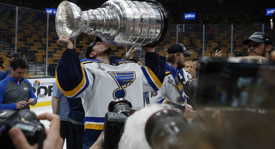 jordan binnington stanley cup jersey